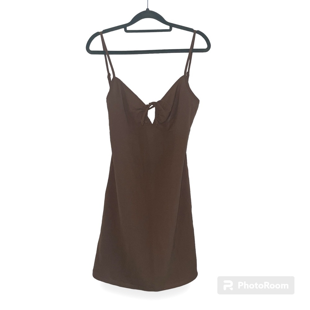 BRAND NEW women’s brown mini dress